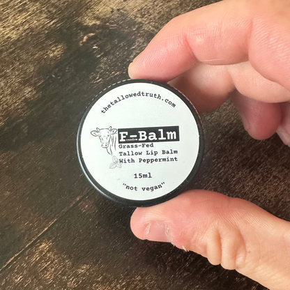 F-Balm "free speech"  Premium Tallow Peppermint Lip Balm